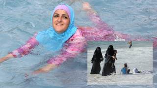 Burkini-only pool party at French water park sparks outrage