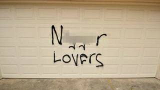 Texas Hate Hoax: Man Writes ‘N–gger Lovers’ on His Own Home