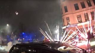 Malmö: Non-White Invaders Shoot Fireworks at Bystanders During New Year's Festivities