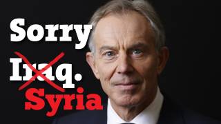War Lobby Rolls Out Tony Blair! to Plead for War