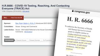 HR 6666: Congress Introduces Bill To Allow Government To Mass Test Americans For COVID-19 In Their Homes
