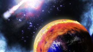 Diamonds tell tale of comet that killed off the cavemen