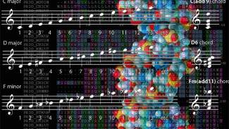 Scientists convert the sequence of proteins into music