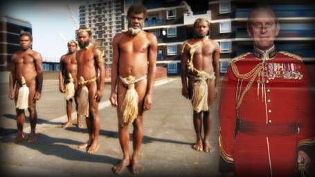 Strange island: Pacific tribesmen come to study Britain