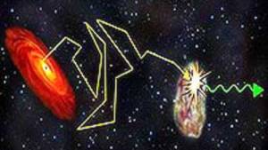 Milky Way Black Hole May Be a Colossal Particle Accelerator