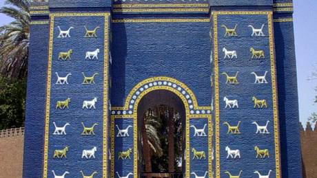 Babylon's history swept away in US army sandbags