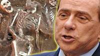 Berlusconi 'hid ancient graves'