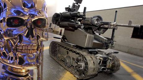 Robots Trained To Fire On People