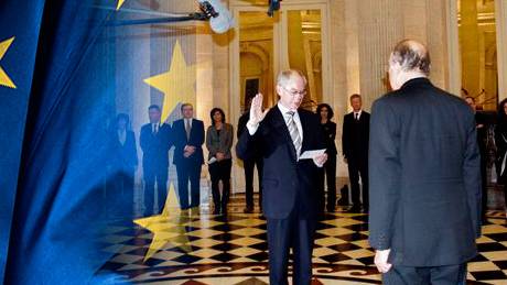 EU Presidency candidate Herman Van Rompuy calls for new taxes