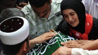 Autopsy shows Gaza activists were hit 30 times