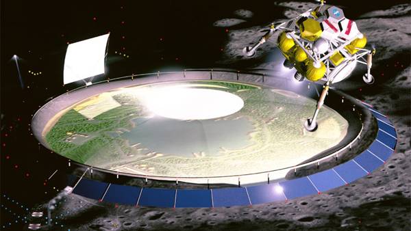 Subterranean Living May Await Moon And Mars Colonists