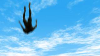 Witnesses see mystery man fall from sky without parachute