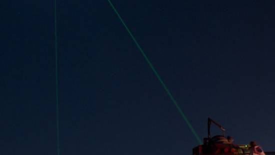 NASA celebrates the moon by shooting lasers at it