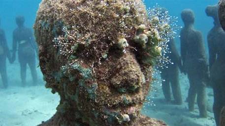Artist brings undersea world to life with surreal reef project