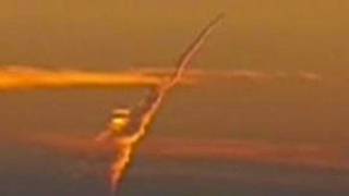 Mystery missile launch off California coast