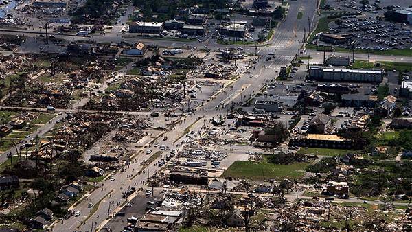 Tornadoes Ravage the South - Toll Nears 300