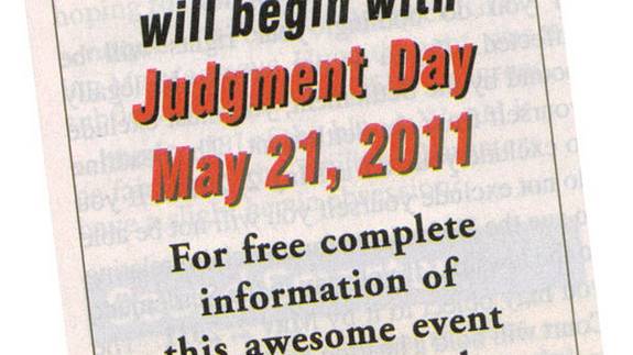 End Times Math: The Equation That Predicts May 21 Judgment Day