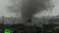 Dramatic video: Rare Russian tornado rips through town (Video)