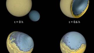 New Theory "The Big Splat": Earth Had Two Moons?