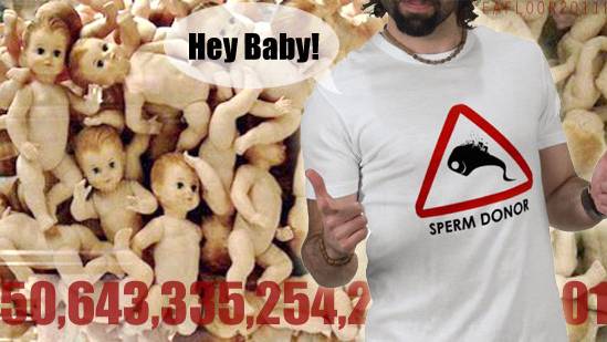 One Sperm Donor with 150 Sons and Daughters