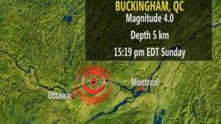 Magnitude 4.0 earthquake rattles Quebec