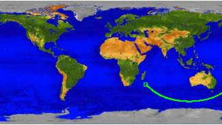 NASA Locates Fallen UARS in the Pacific Ocean, Far from Land