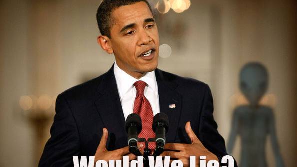 White House: No contact with aliens, but we’re looking