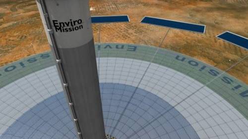 Tallest Solar Tower Set for Arizona