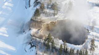 500 ft Wide Hole Opens up in Malmberget, Sweden