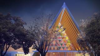 "Very Symbolic" Pyramid Cathedral Planned for Earthquake-Devestated Christchurch