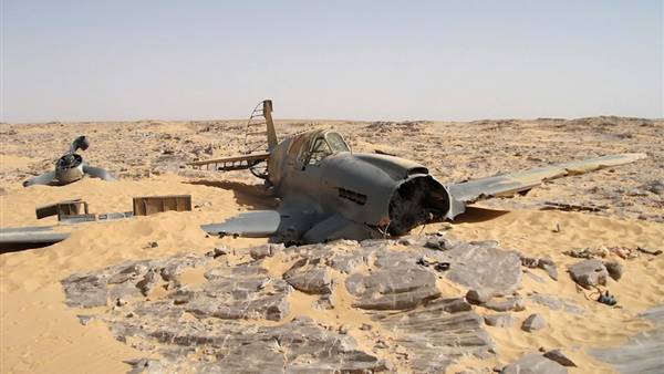 WWII fighter plane found perfectly preserved in the Sahara