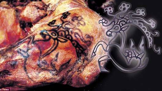 The astonishing 2,500 year old tattoos of a Siberian princess: little has changed in how we decorate our bodies
