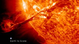 This solar eruption video will straight up melt your face off