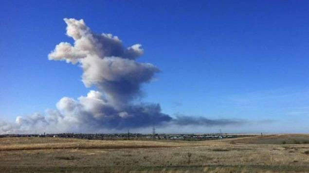 Explosion at Russian military test site