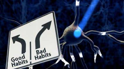 Breaking habits with a flash of light