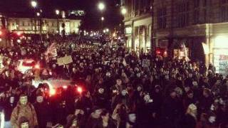 Thousands march on Parliament in Anonymous ’V for Vendetta’ protest