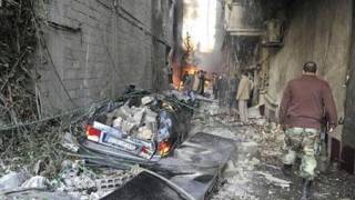 Car bombs kill 34 in pro-Assad Damascus suburb
