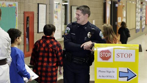 Police in Minnesota town move into schools