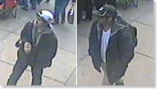 FBI releases images of suspects in Boston Marathon bombing