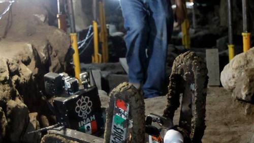 Mini-robot finds surprise in Mexico’s ancient Temple of Quetzalcoatl