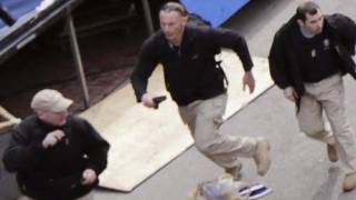 Identity of the Men In Black and Khaki Uniforms at the Boston Marathon Bombings