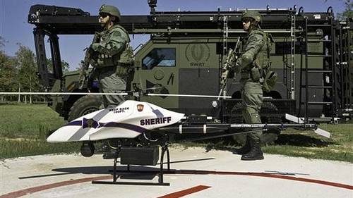 Police Drone Crashes into Police