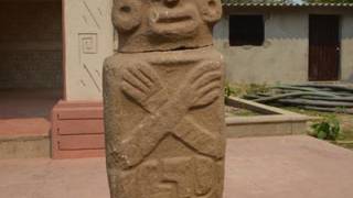 Ancient decapitated ball game statue found in Mexico