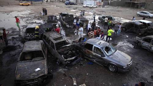 Bombs tear through Iraqi capital, killing over 60