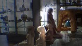 Museum mystery: Spinning statue turns heads