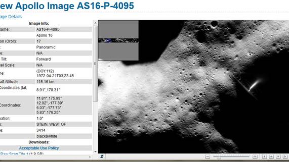 Anomalous Lights on Lunar Surface?