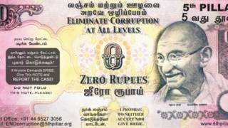 Indians Fight Corruption With Zero-Rupee Notes