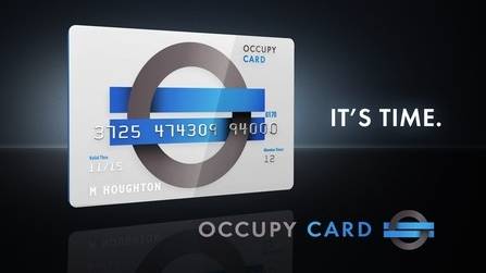 Occupy Wall Street Bank Card - Priceless?