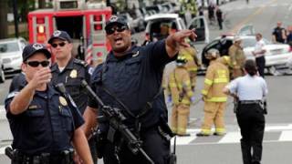 Active Military Drill in DC During Capitol Police Shooting