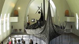 Norwegian Vikings purchased silk from Persia